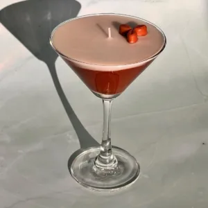3 Bean Espresso Martini Glass Candle