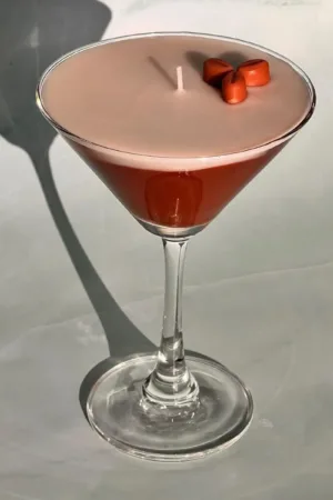 3 Bean Espresso Martini Glass Candle