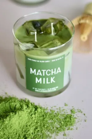 Matcha Milk Latte Candle