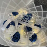 Handmade Satin Ribbon Flowers Trendizy.pk