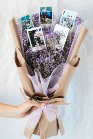 Grande Polaroid Dried Flower Bouquet