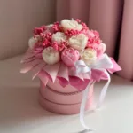 Handmade Scented Soy Wax Flower Candle Bouquet