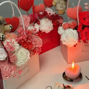 Luxury Valentine’s Day Candle Bouquet