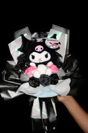 Custom Kuromi Eternal Rose Bouquet