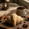 Handmade Croissant Candle | Cute Aesthetic Bakery Room Decor