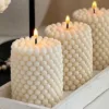Pearl Pillar Candle