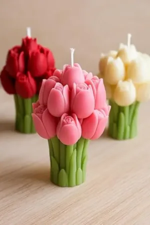 Floral Bouquet Candle