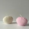 Handmade Shell Candle | Cute Pastel Ocean Room Decor