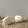 Handmade Shell Candle | Cute Pastel Ocean Room Decor