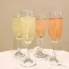 Champagne Gel Wax Glass Candle