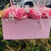 Eternal Rose Bouquet Basket (8 Roses)
