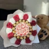 Bouquet of Eternal Chocolate Rose