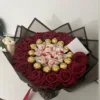 Bouquet of Eternal Chocolate Rose