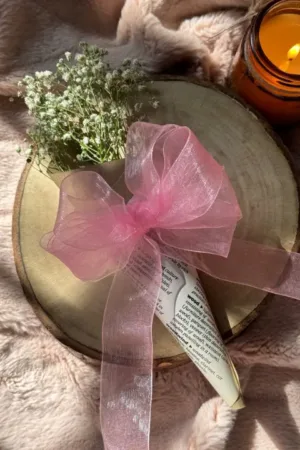 Pink Bow Flower Bouquet